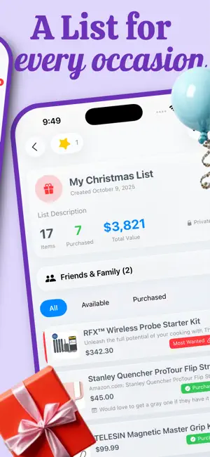 Wyshd: AI Wishlist & Ideas screenshot 3
