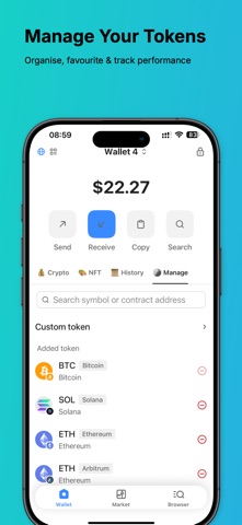 Ybit: Crypto & DeFi Wallet Screenshot 4 of 7