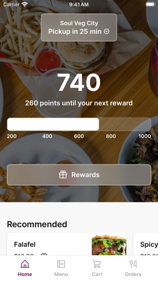 Soul Veg City iPhone screenshot 1 - Food & Drink app