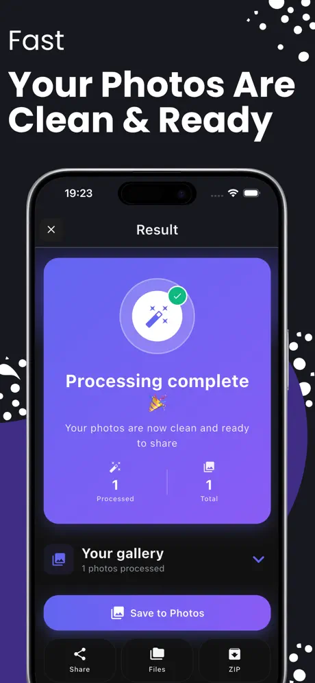 Exif Clean-Remove Data Offline 照片元数据清理应用截图