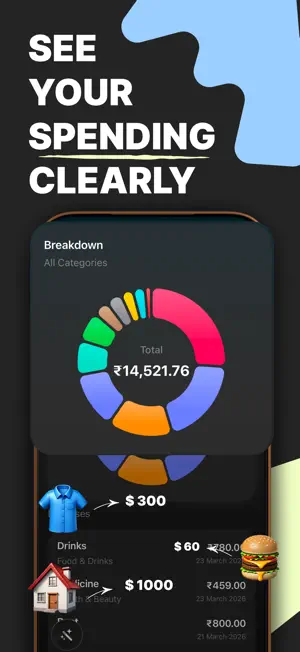 Spending Tracker: Zoe screenshot 2