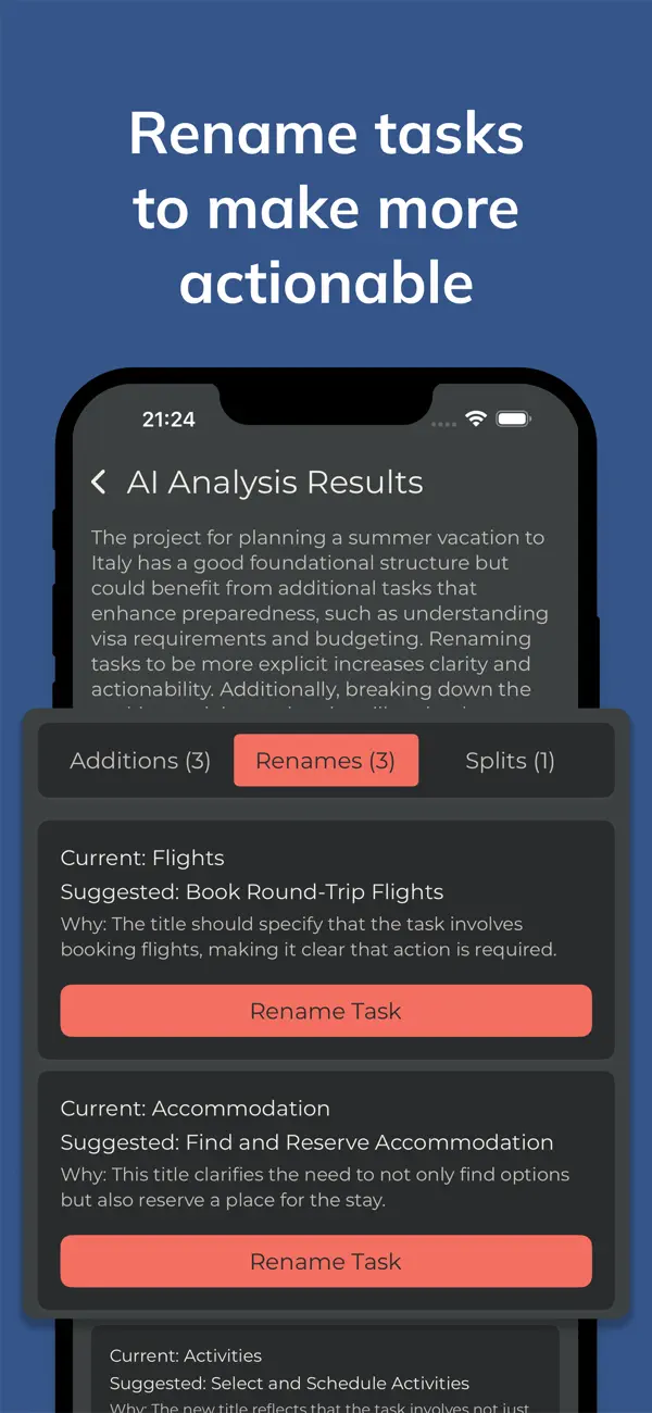 Screenshot #3 pour ADHD Organizer: MindPilot