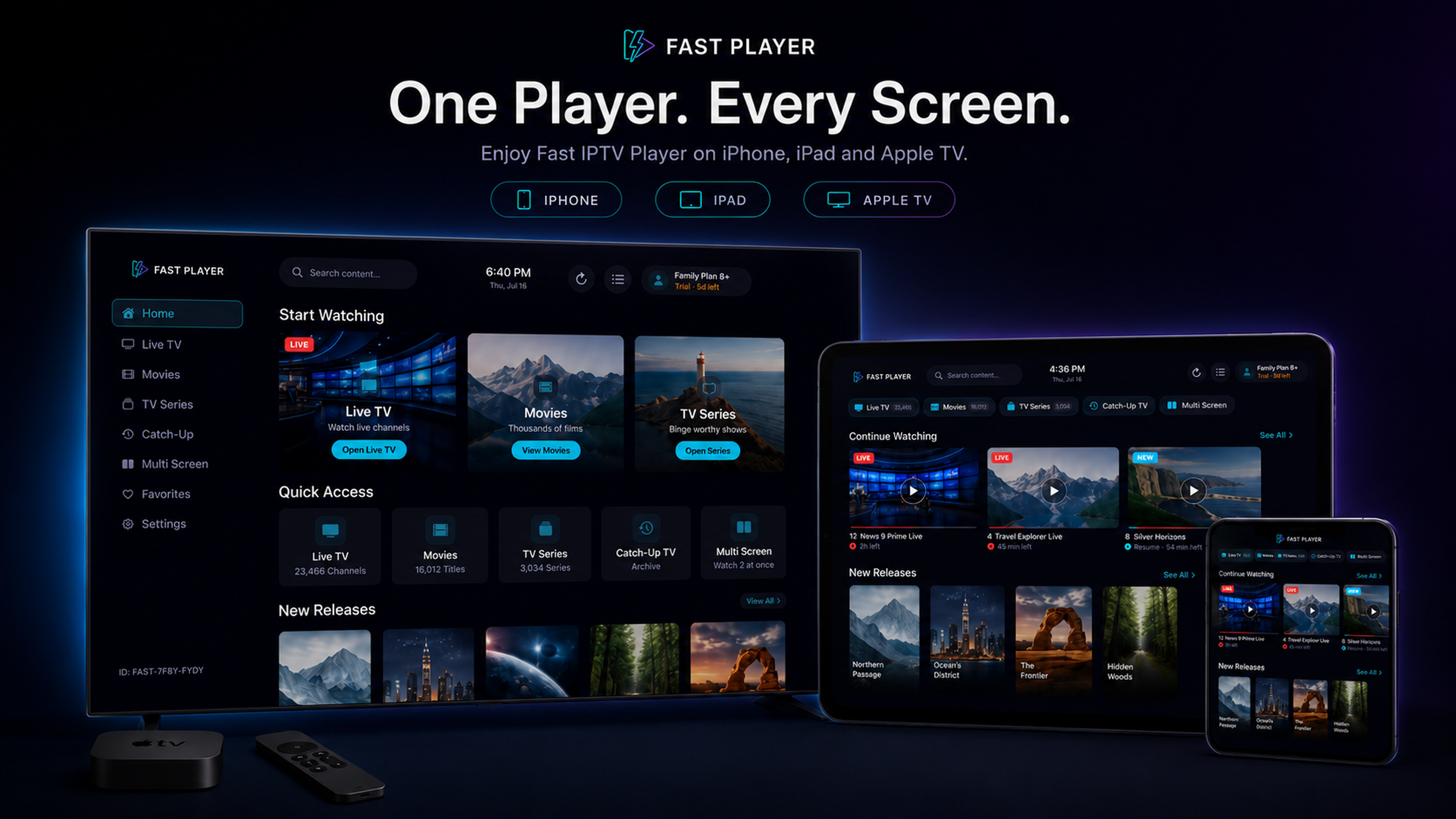 Fast IPTV Player screenshot 28