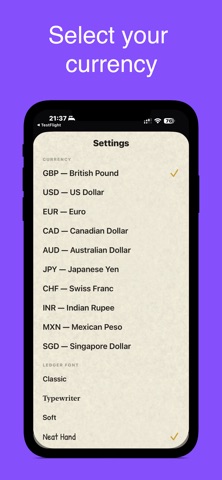Budgextra screenshot