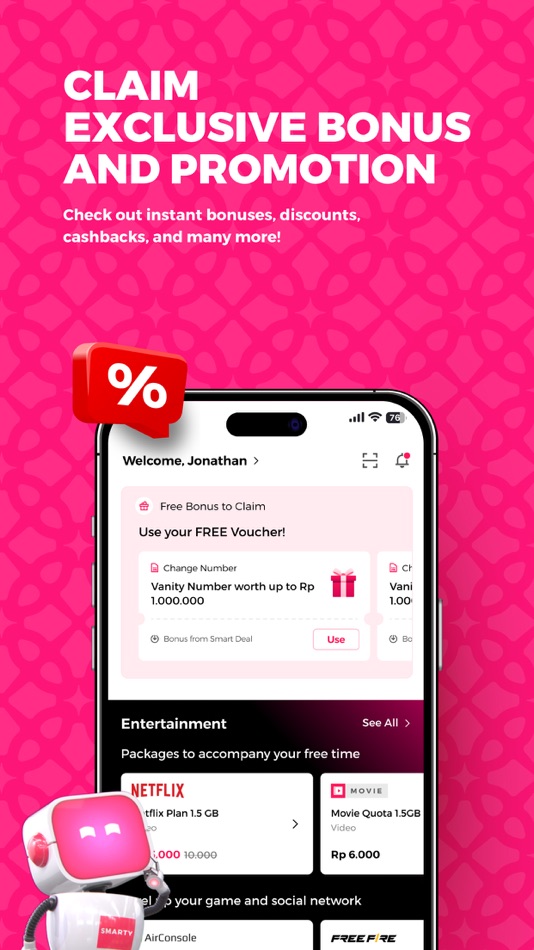#3. MySmartfren (iOS) 由: PT Smartfren Telecom