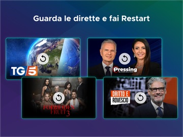 Mediaset Infinity Italia iPad screenshot 6