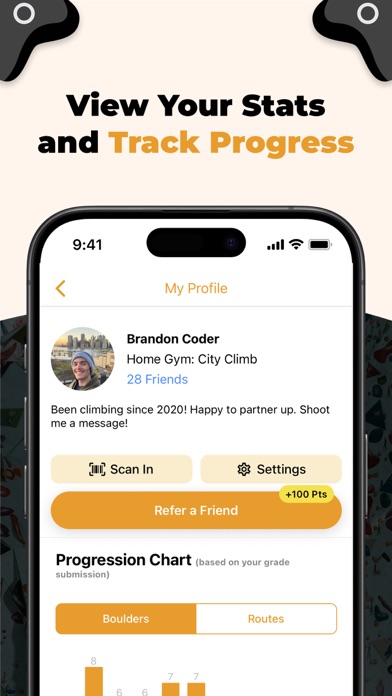 ClimbTime – Climbing Gym App iPhone screenshot 8 - Sports app