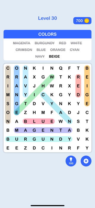 Word Search - Puzzles Screenshot 1 of 4