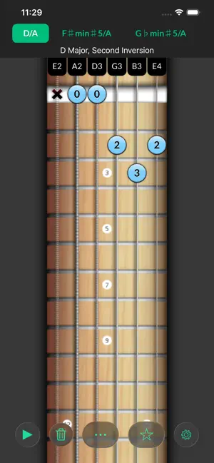 Reverse Chord Finder Pro screenshot 1