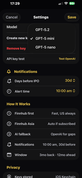 Codex IPO Screenshot 1 of 5