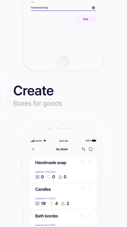 Sklad - Inventory Tracker