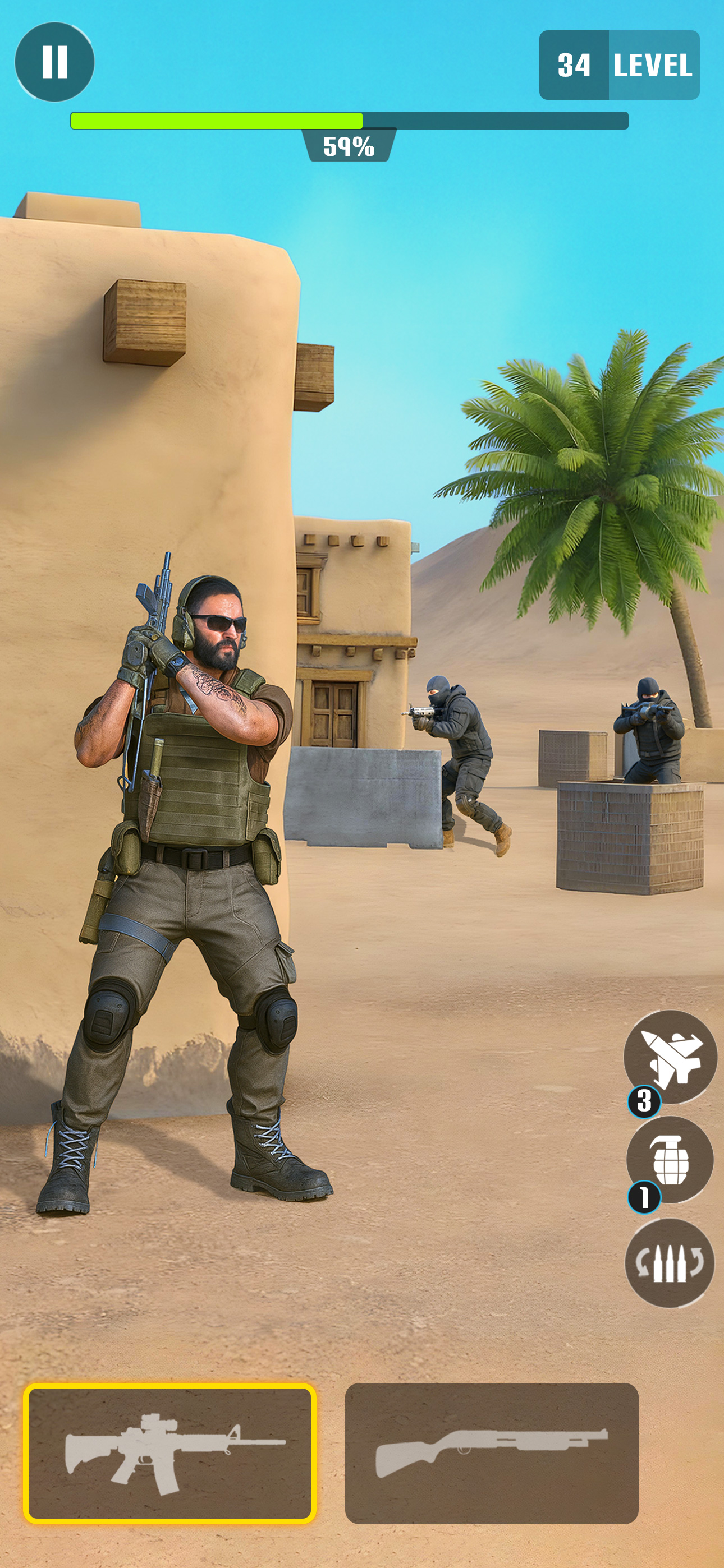 Commando Assault: Gun Shooter