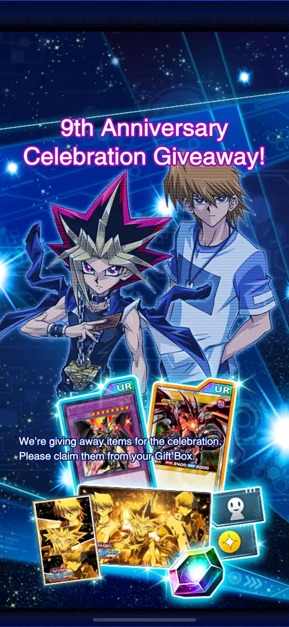 Yu-Gi-Oh! Duel Links Hack screenshot 1 - iOS game interface
