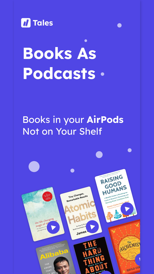 #1. Tales: Audio & Book Summaries (iOS) Podle: Rainbow Labs Inc.