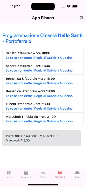 L'App Elbana iPhone screenshot 4