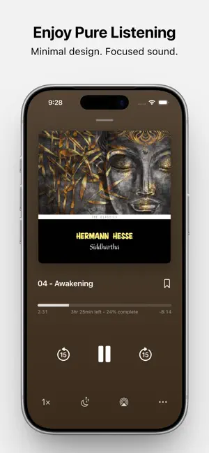 Still: for Audiobookshelf iPhone screenshot 2