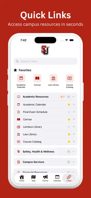 Seattle University Mobile App screenshot 2
