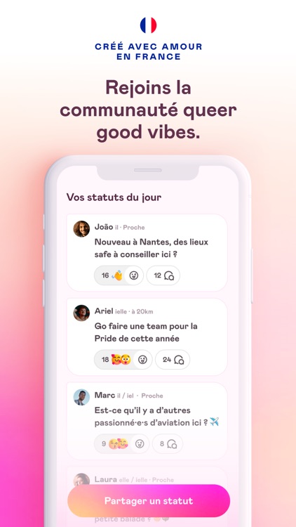 Vibes, LGBTQ friends & dates screenshot-6