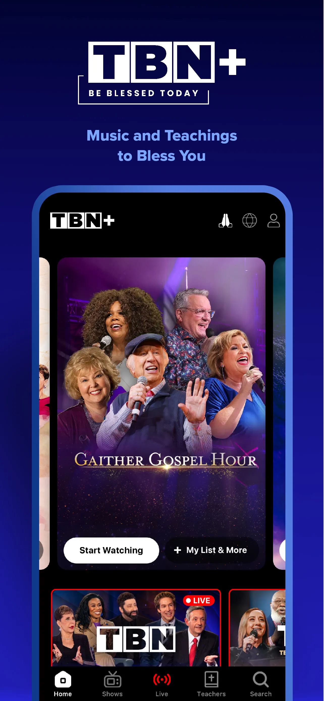 TBN+ Christian Streaming screenshot 1