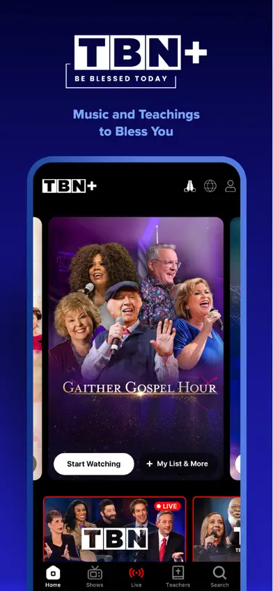TBN+ Christian Streaming screenshot 1
