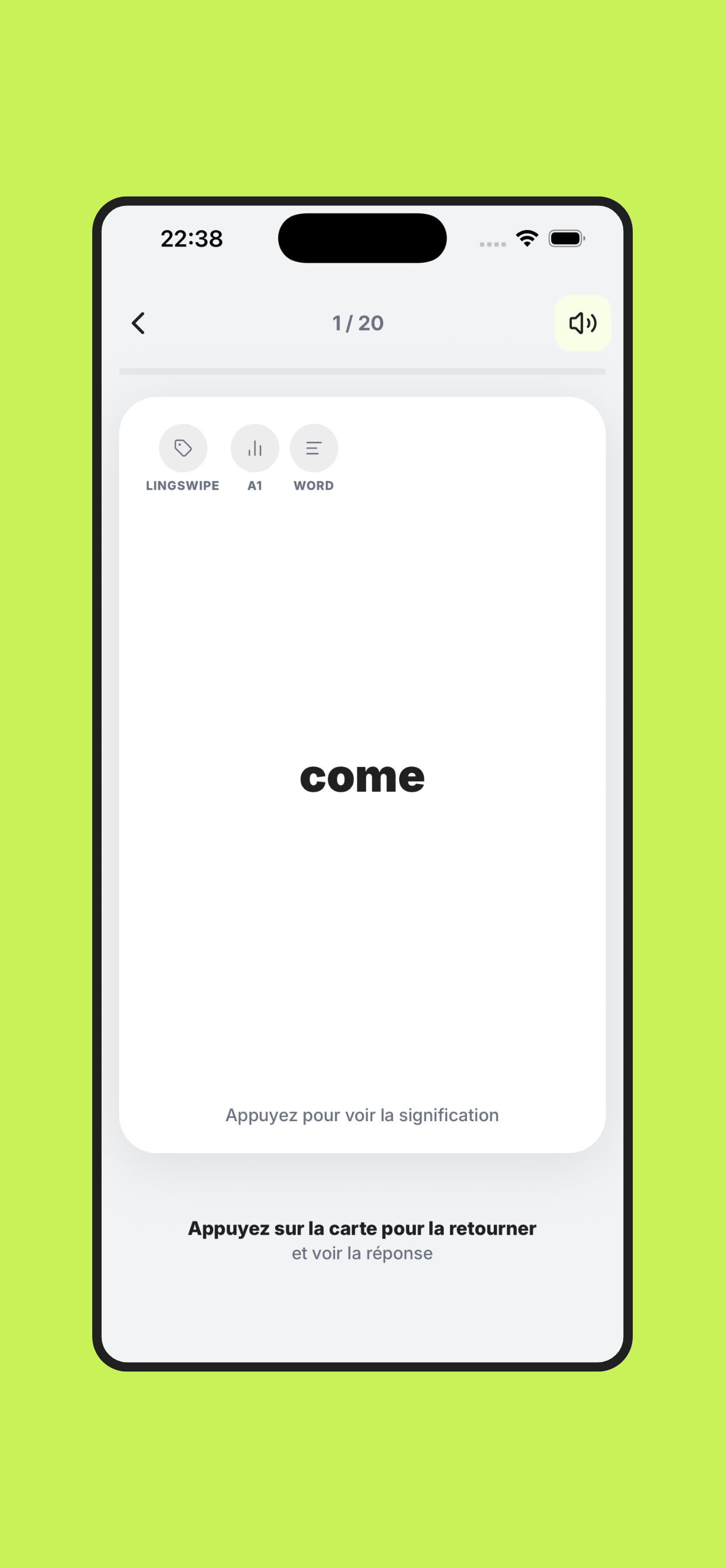 Words & Sentences - LingSwipe screenshot 7