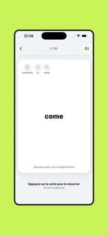 Words & Sentences - LingSwipe Screenshot 7 of 8