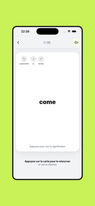 Words & Sentences - LingSwipe Screenshot 7 of 8