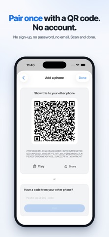 LocalCloud: Files Transfer P2P iPhone screenshot