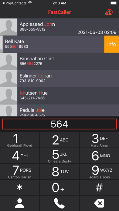 FastCaller Screenshot