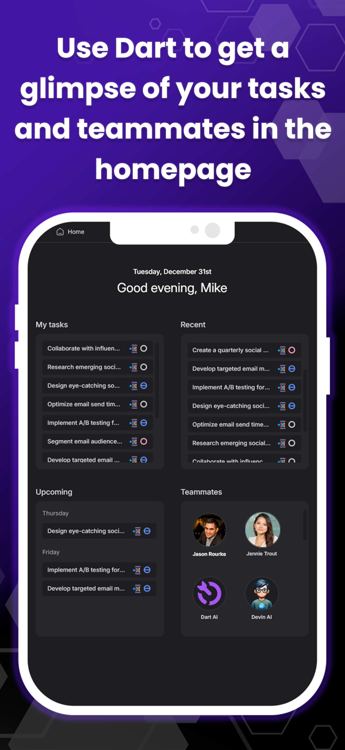 Dart Project Management