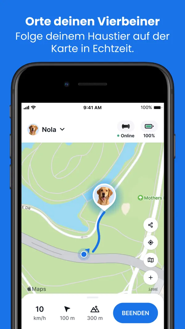 Tractive GPS - Hunde / Katzen Screenshot 1
