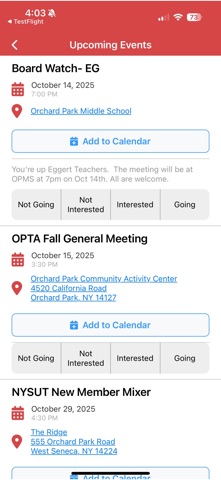 Orchard Park Teachers Screenshot 4 of 4