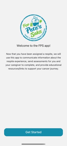 For Pete's Sake Cancer Respite screenshot
