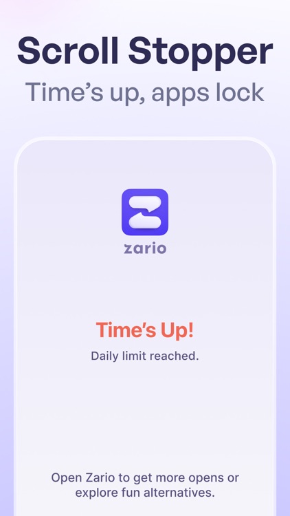Zario: Screen Time Control screenshot-5