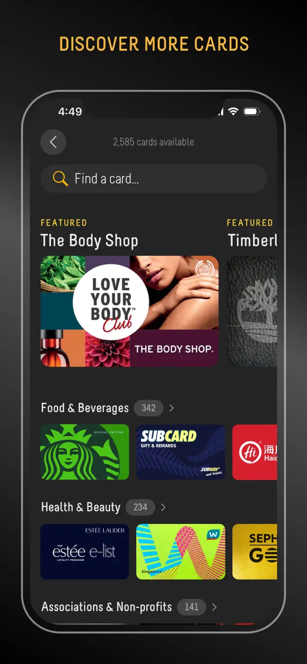 Screenshot #3 pour Perkd – Loyalty Card Wallet