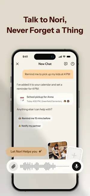 Nori - Family AI screenshot 2
