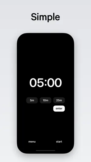Timer - Minimal Timer screenshot 2