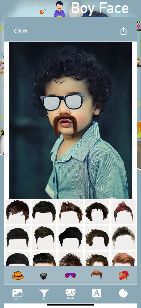 Screenshot #1 pour BoySnap - NextGen Fun Face Cam