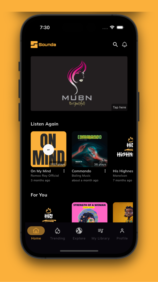 Sounda: Music, Podcasts & More - 1.0.45 - (iOS)
