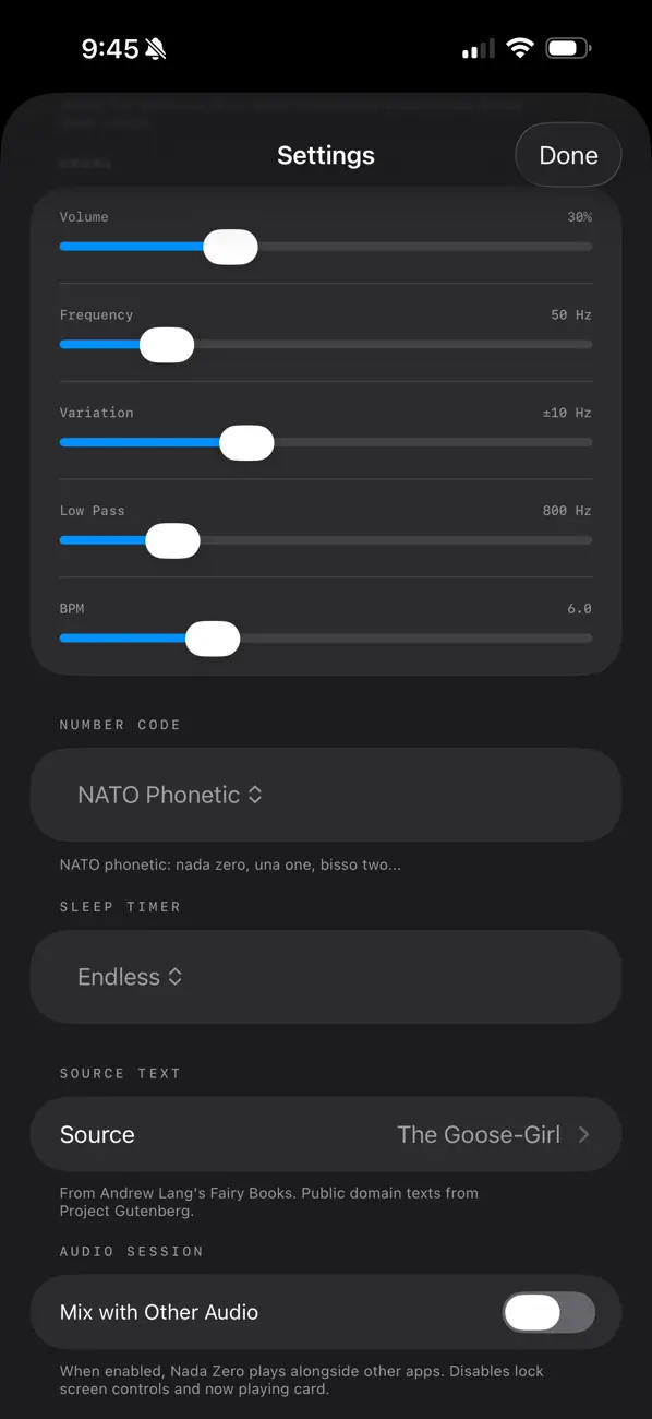 Screenshot #3 pour Nada Zero