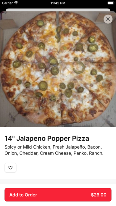 Hula Pizzeria & Grill iPhone screenshot 4 - Food & Drink app