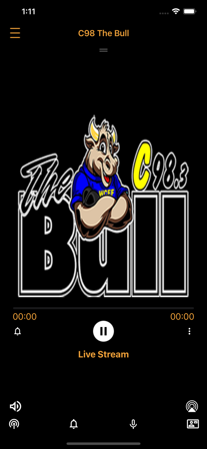 C98 The Bull WCEF-FM