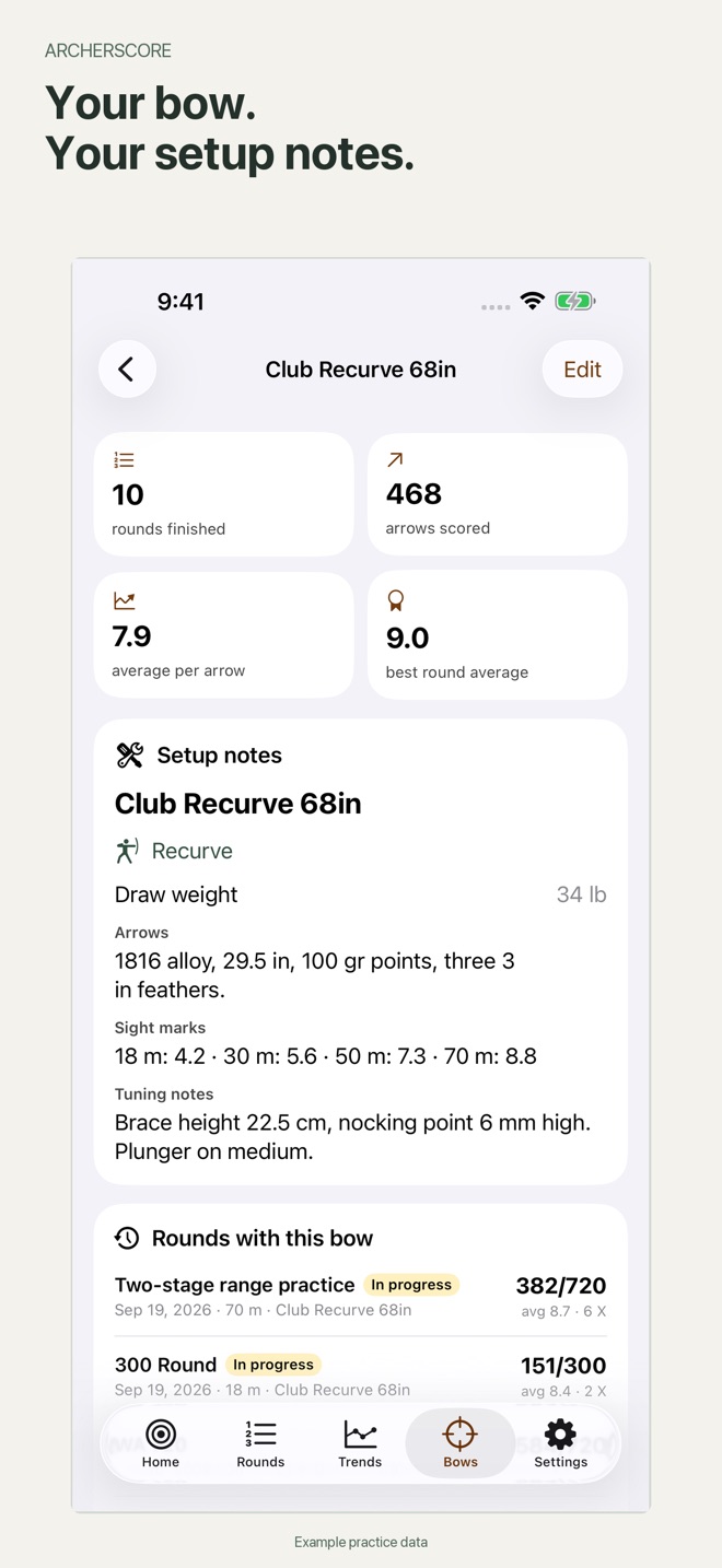ArcherScore: Archery Scoring screenshot 8
