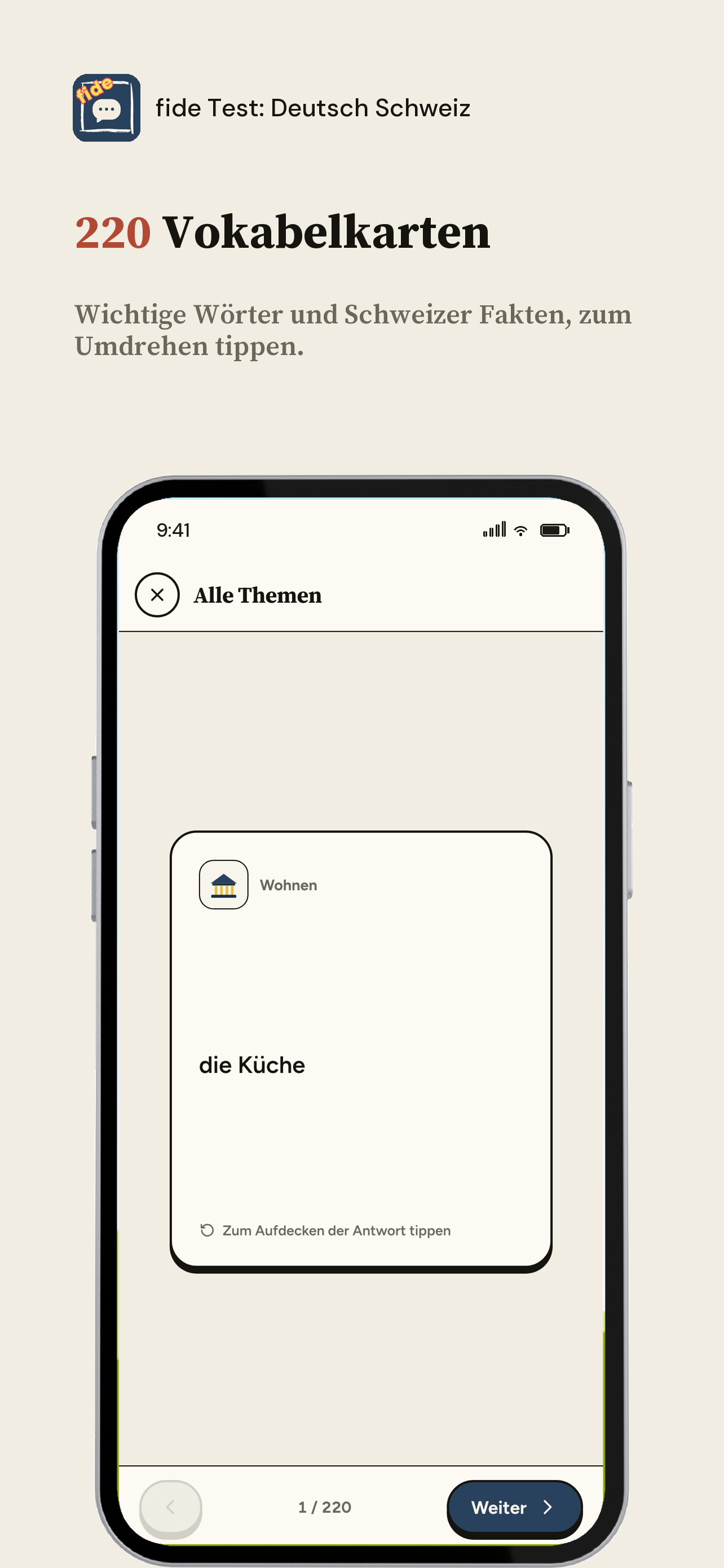 fide Test: Deutsch Schweiz screenshot 6