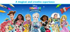 Disney Coloring World+ screenshot #3 for iPhone