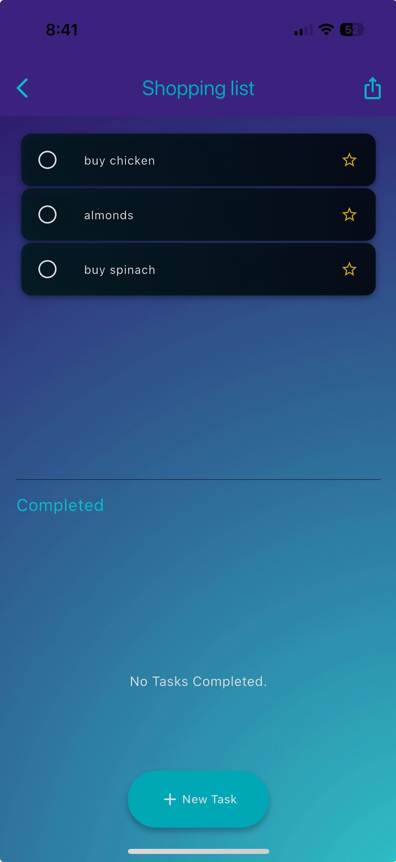 Share Tasks