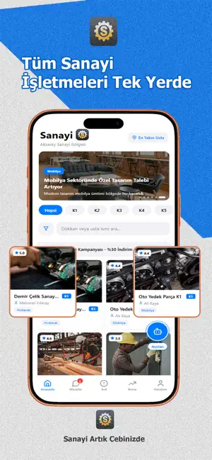 Sanayi: Bölgenizdeki Ustalar screenshot 1