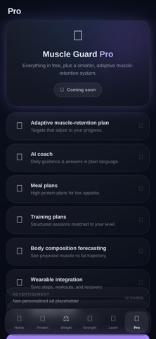 GLP-1 Muscle Guard Screenshot 1 of 6