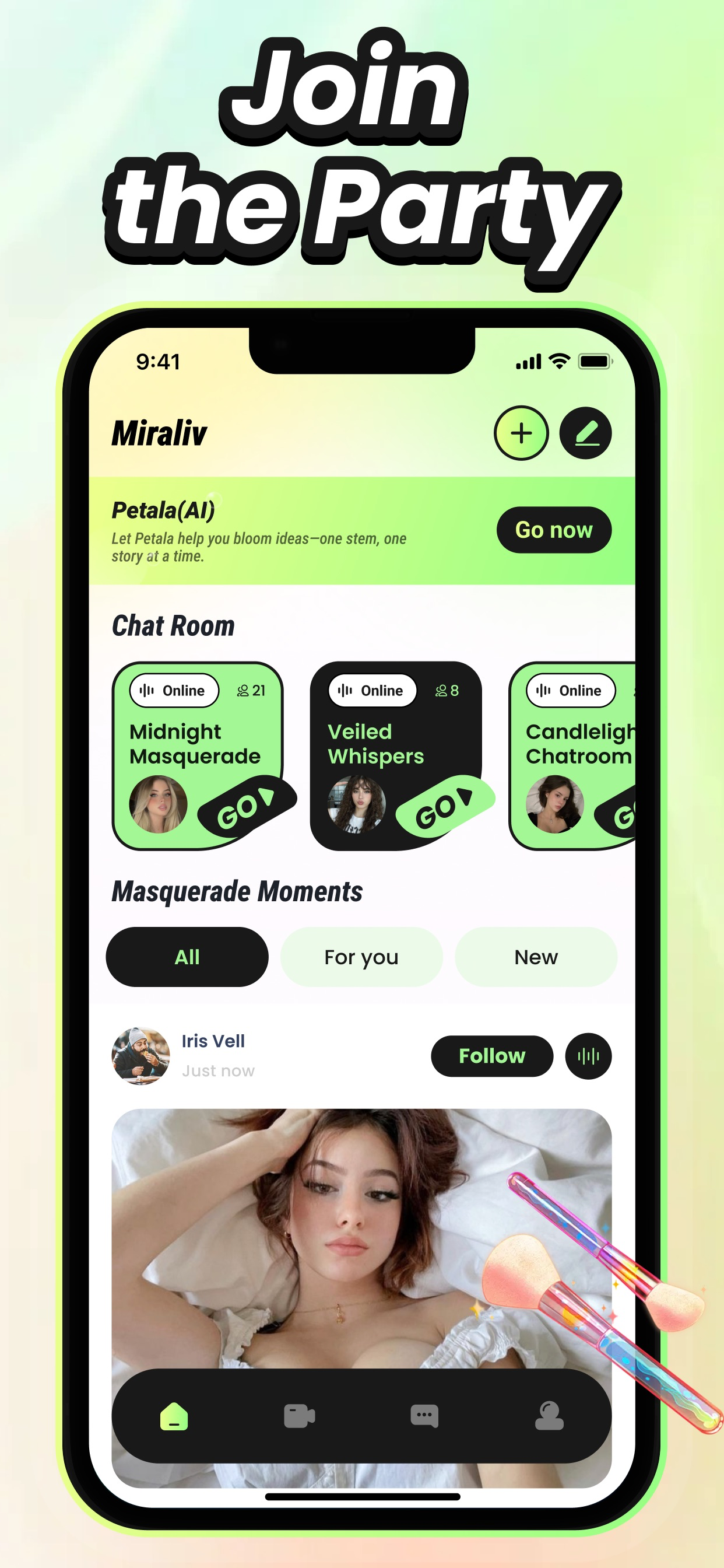 Miraliv：Masquerade & Voice screenshot 3