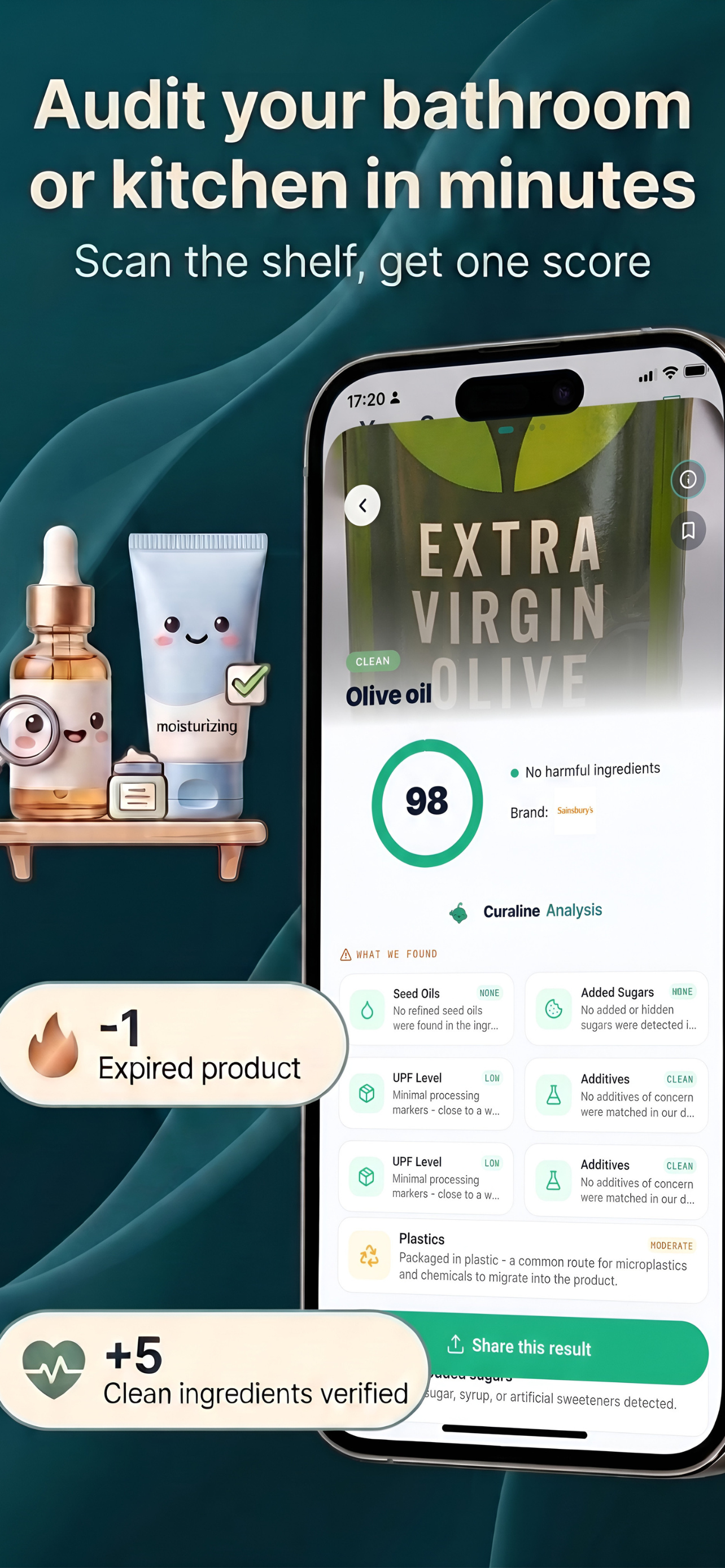 Curaline: Plastic & Toxin Scan screenshot 3